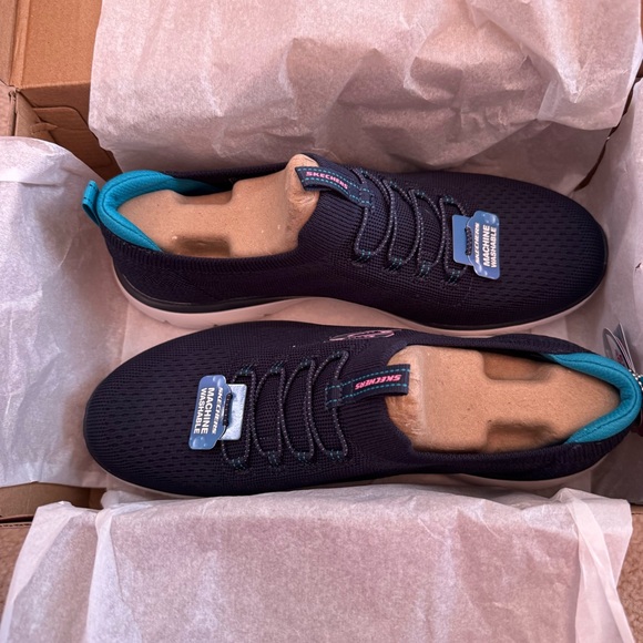 NIB NWT $72 Skechers Summits Top Player Navy Slip-On Sneakers Memory Foam Sz 10 - Picture 14 of 14